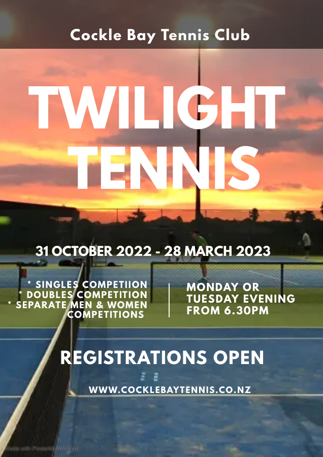 to Cockle Bay Tennis Cockle Bay Tennis Club